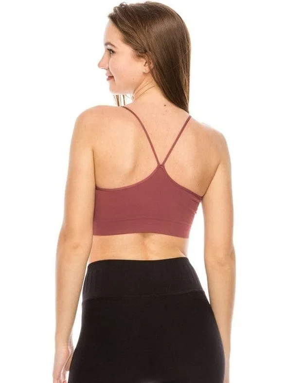 Seamless Padded Comfort Bra Cami