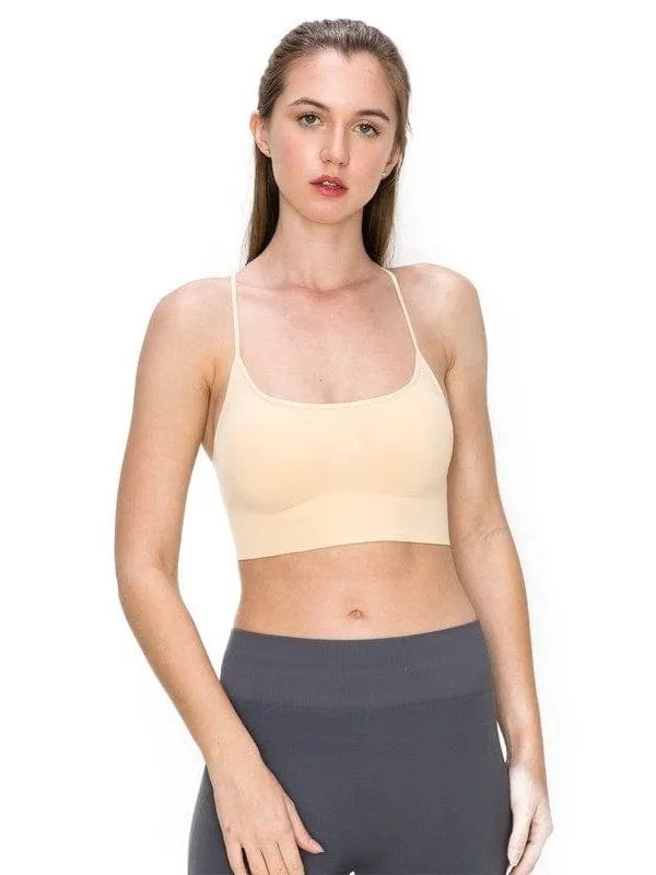 Seamless Padded Comfort Bra Cami