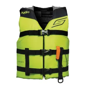 SLIPPERY Hydro Youth Life Vest - Lime & Black