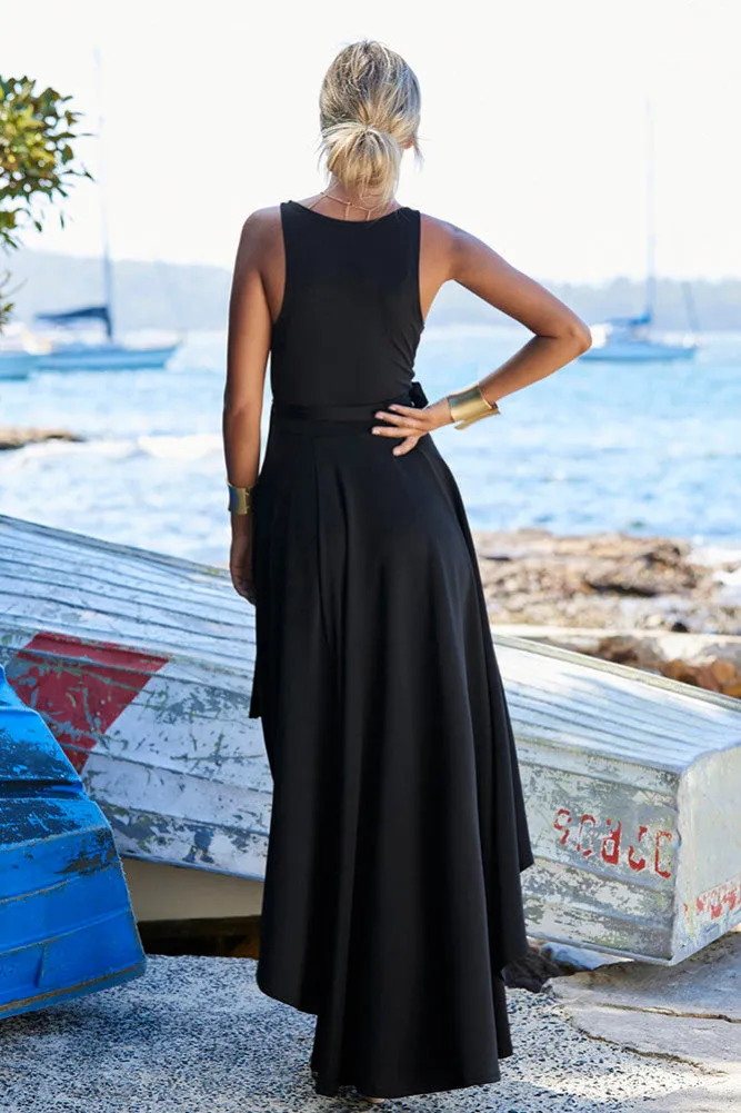 Start A Riot Maxi Dress Black