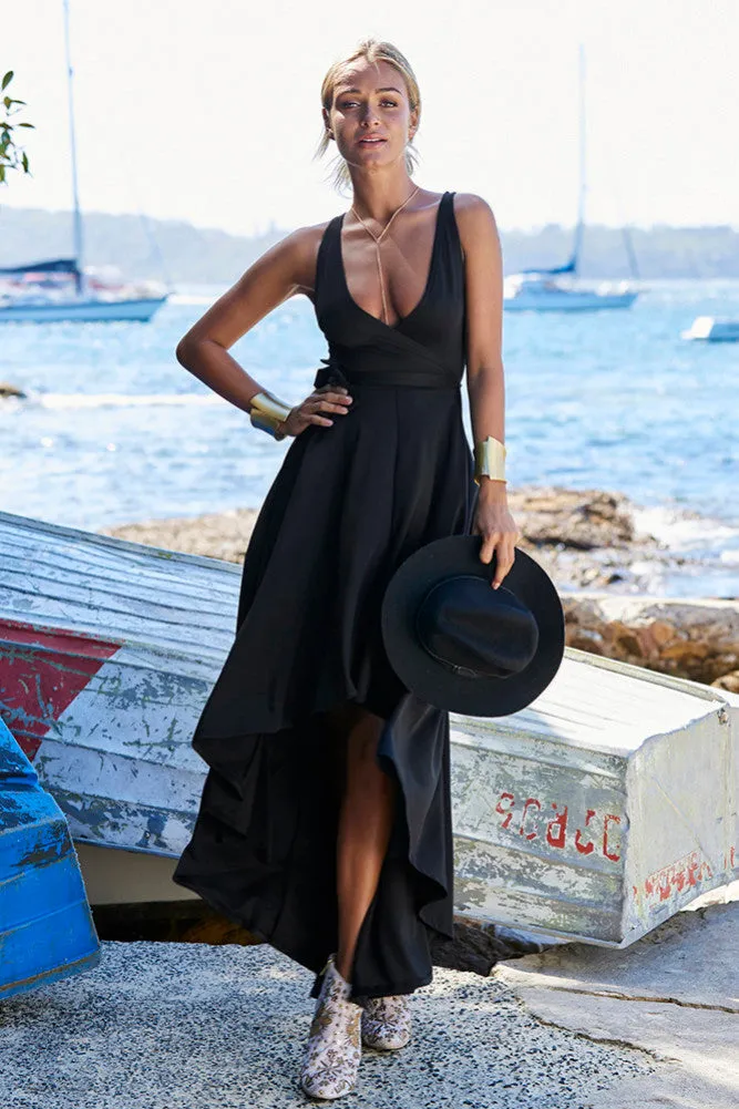 Start A Riot Maxi Dress Black