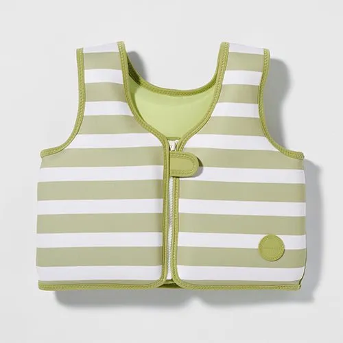 SUNNYLiFE Kids Swim Vest 1-2 Into the Wild Khaki