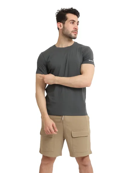 Undershirt For Men, Short Sleeves, Requral Fit