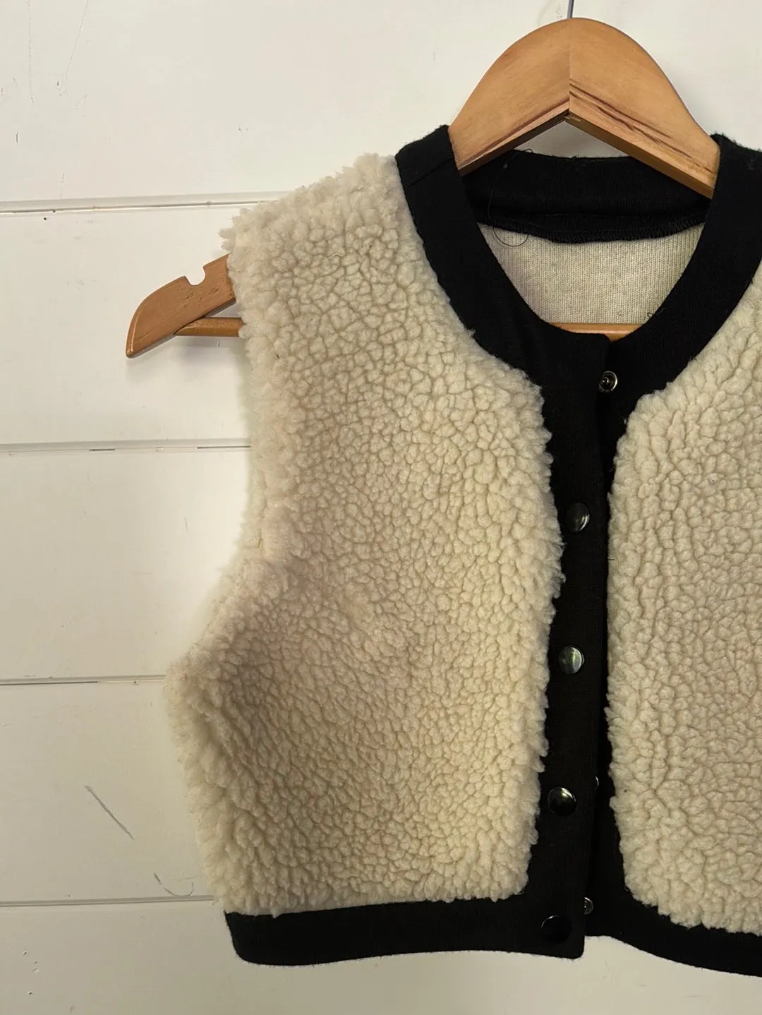 Vintage Sherpa Vest - Kids